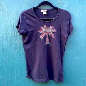 Adorable Palm tree tshirt! Size small.